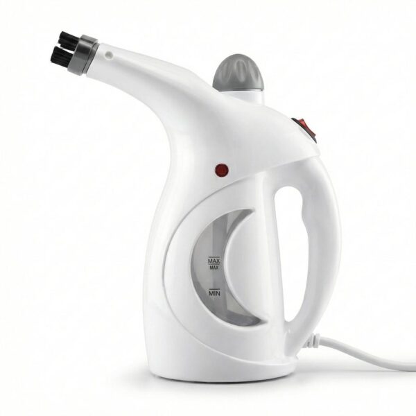 2-in-1 Handheld Garment and Facial Steamer | Portable Fabric Steam Brush